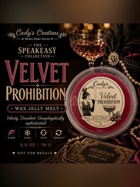 Wax Jelly Melt - Velvet Prohibition